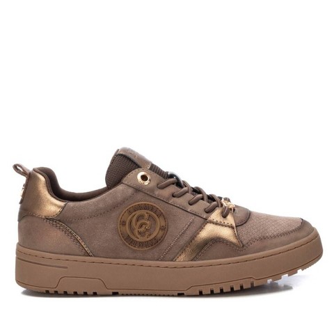 Женские кроссовки Carmela Women's Luxury Leather Casual Sneakers 161808 TAUPE 7