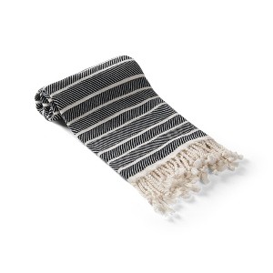 Olive & Linen Cloud Soft Turkish Hand / Kitchen Towel - 1 of 4