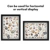 Americanflat 12x16 Shadow Box Frame with Polished Plexiglass, Silhouette Collection, Large Shadow Box Display Case for Tabletop, Black - 4 of 4