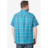 KingSize Men's Big & Tall Check Short-Sleeve Sport Shirt - 3 of 4
