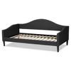 Full Milligan Upholstered Wood Daybed - Baxton Studio - 4 of 4