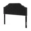 Modern Queen Size Headboard, Fashionable Velvet Upholstered Headboard,62.25'' x 2.75'' x 53.00''(5.19*0.23*4.42ft) - 4 of 4