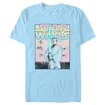 Men's Star Wars: Revenge of the Sith Pastel Obi-Wan Kenobi T-Shirt