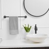 BWE 5-Piece Bath Hardware Set with 2-Towel Bars/Racks, Towel/Robe Hook, Toilet Paper Holder - 3 of 4