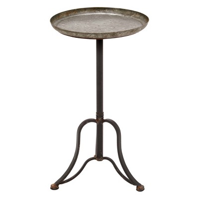 target round accent table