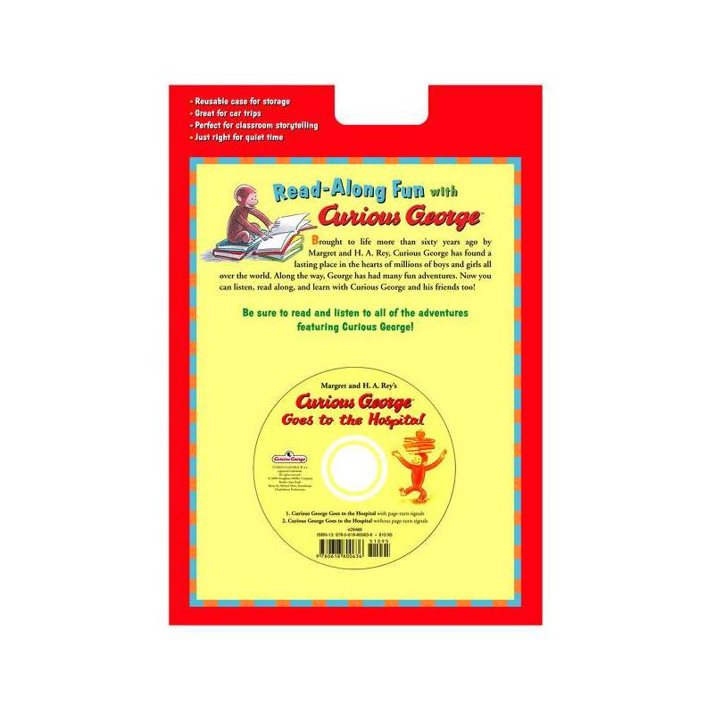 Curious George Goes to the Hospital Book & CD - by  Various (Mixed Media Product), 1 of 2