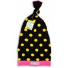 Pavilion Gift Company - Yellow and Black Dot - 0-12 Month Baby Hat - Hats - 3 of 4