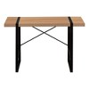 NicBex Home Office Desk Modern Computer Desk with Wooden Desktop and Black Metal Legs for Office, Study - 2 of 4