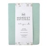 Honest Baby Organic Cotton Fitted Crib Sheet - 2 of 3