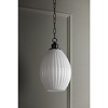 Mitzi Hillary 1 - Light Pendant in  Old Bronze Opal Glossy Shade - image 2 of 4