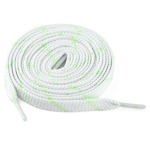 Elerevyo All Types of Casual Sneakers Double Color Twill Athletic Flat Shoelaces 3 Pairs - 1 of 4
