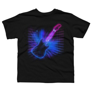 Boy's Design By Humans Retro Rock By NeonDreamDesigns T-Shirt - 1 of 4