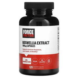 Force Factor Boswellia Extract, 500 mg, 120 Vegetable Capsules - 1 of 4