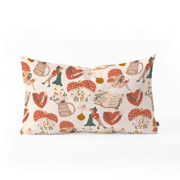 Dash and Ash Woodland Friends Oblong Throw Pillow - Society6