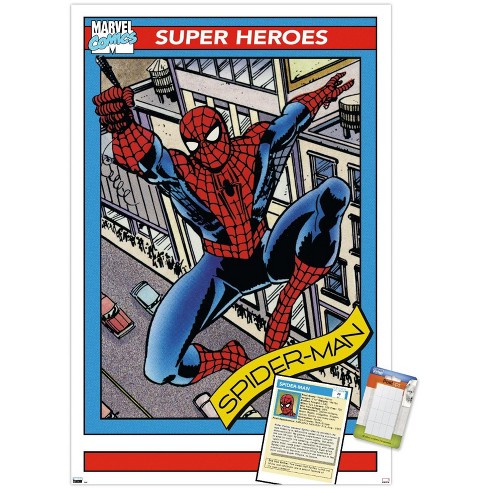 Trends International Marvel's Spider-Man 2 - Group Unframed Wall Poster  Print White Mounts Bundle 22.375 x 34