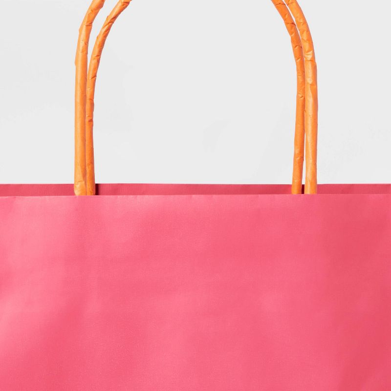 Pink/Orange Medium Gift Bag - Spritz&#8482;, 3 of 4