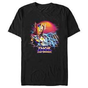 Men's Marvel: Thor: Love and Thunder Retro Thor T-Shirt - 1 of 4