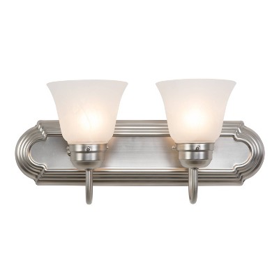 Yosemite 2-Light Vanity - Satin Nickel