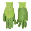 G & F Products JustForKids Nylon Gloves One Size Green Pair (2040G) - 2 of 4