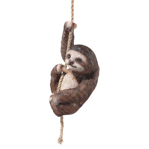 Design Toscano Hanging Horatio The 3-toed Sloth Statue - Multicolored ...