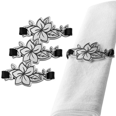 Waterdale Collection - Floral Napkin Wraps