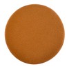 ACEPANO 31.5 in. W Stylish Round Ottoman with Figure-8 Rubberwood Legs-Orange - 3 of 4