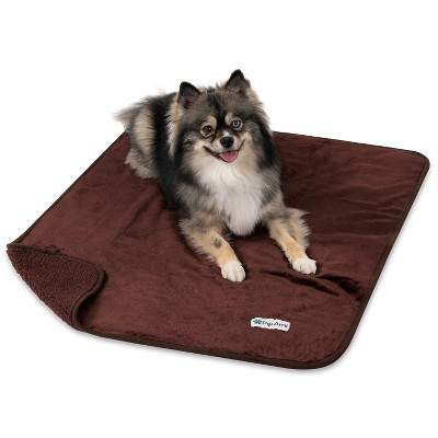 PetAmi Waterproof Dog Blanket For Pet Cat, Faux Shearling Fleece Couch Cover, Soft Plush Washable Reversible Throw