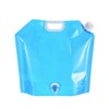 Unique Bargains Camping Hiking PE Collapsible Water Container Bag with Spigot - 3 of 4