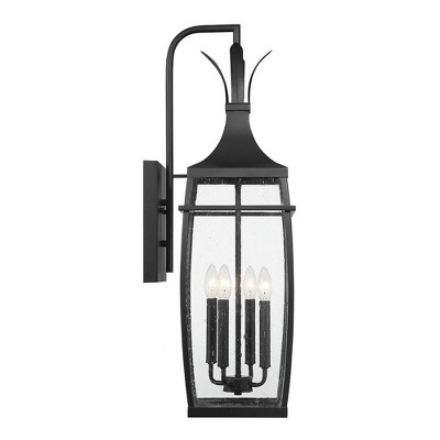 Savoy House Montpelier 4 - Light Wall Light in  Matte Black