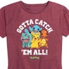 Women's - Pokémon - Gotta Catch 'Em All Group Short Sleeve Graphic T-Shirt - 2 of 4