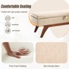 MOONMISS solid wood feet for solid weighing,and bed end stool with storage function - 2 of 4
