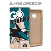 NHL San Jose Sharks 2'x4' Wood Toss Game Set - 3 of 4