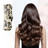 Unique Bargains Women Heart Style Curly Thick Wavy Straight Hair Wide Tooth Comb 1 Pc - 3 of 4