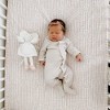 Ely's & Co. Baby Fitted Waterproof Sheet Set 100% Combed Jersey Cotton Mauve Pink Stripes & Splash - 2 of 4