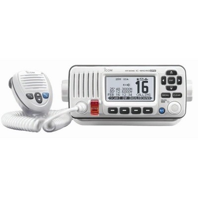 Icom VHF Radio with GPS - M424G42 - White