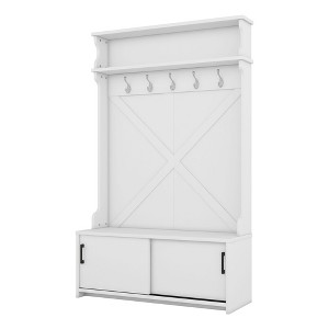 NicBex 74.80"H Modern Hall Tree with Storage for Living Room - 1 of 4
