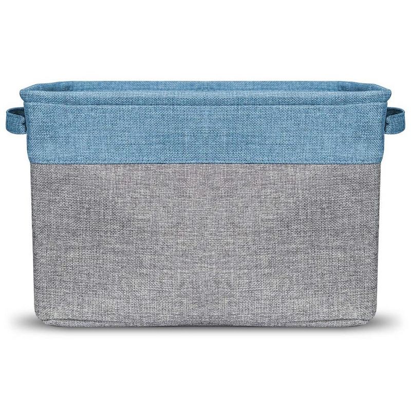 Sorbus Fabric Cubby Organizer - Large Sturdy Foldable Storage Bins with Handles - Lightweight and durable (3 Pack), 6 of 10