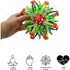 4E's Novelty Expandable Ball Toy Sphere – Stress Relief Ball for Kids & Adults, Breathing Aid, Hoberman Sphere – 1 Pack - 4 of 4