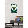 Trends International NBA Milwaukee Bucks - Maximalist Logo 23 Unframed Wall Poster Prints - 2 of 4
