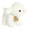 Aurora Small Luffie Lamb Precious Moments Inspirational Stuffed Animal White 9" - 3 of 4