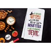 C&F Home Witch, Monsters, and Devil Cotton Embroidered Flour Sack Halloween Kitchen Towel - 3 of 4