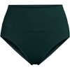 Lands' End Women's Chlorine Resistant Pinchless High Waisted Bikini Bottoms - 3 of 4