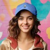 Dalix Double Scoop Ice Cream Embroidered Mens Cotton Dad Hat Baseball Cap - 3 of 4