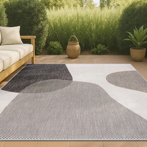 JONATHAN Y Zia Modern Geometric Organic Shapes Indoor/Outdoor Area Rug - 1 of 4