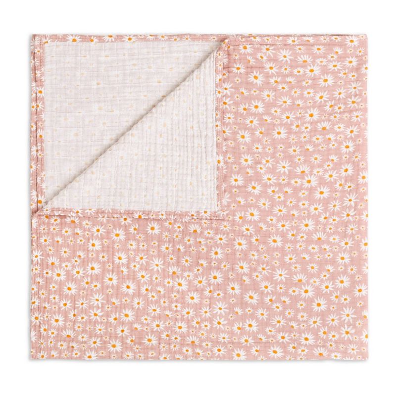 Babyletto Daisy Muslin Swaddle Blanket, 1 of 10