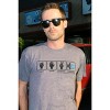 Mens Rock Paper Scissors Hadouken T shirt Funny Video Gamer Nerdy Graphic Tee - Crazy Dog Men's T Shirt - 3 of 4