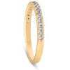 Pompeii3 1/4 Ct Lab Created Diamond EX3 Wedding Ring 10k Yellow Gold - 2 of 4