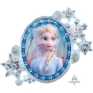 Anagram 26" Frozen Supershape Foil Balloon - 1 of 3