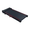 Naysaye Walking Pad Treadmill with 8 Degree Incline Portable Compact for Home Office, Black and Gray, 45.7"*19.9"*4.9" - 2 of 4
