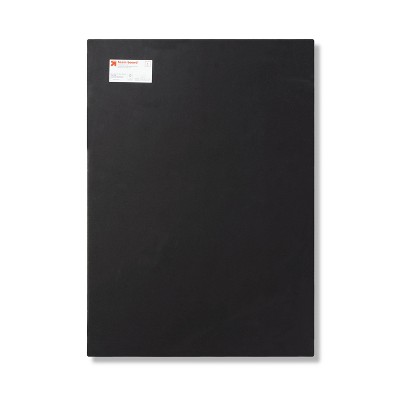 20"x28" Foam Presentation Board Black - up&up™: EPS, Paper, Poster Display, 0.235" Thick, 20" Width, 28" Length